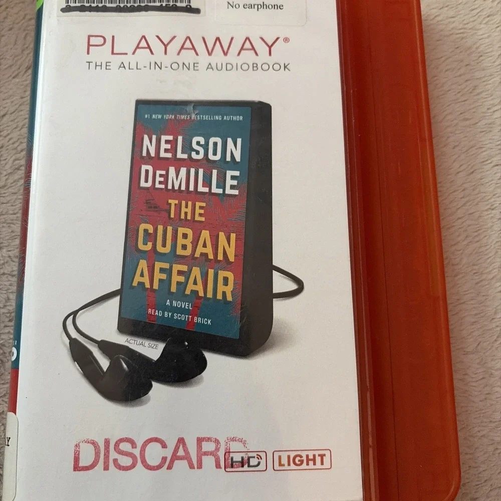 Playaway Audiobook Ex Library -  The Cuban Affair